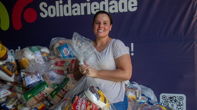 Voluntários reforçam Campanha Solidária para envio de doações ao Rio Grande do Sul