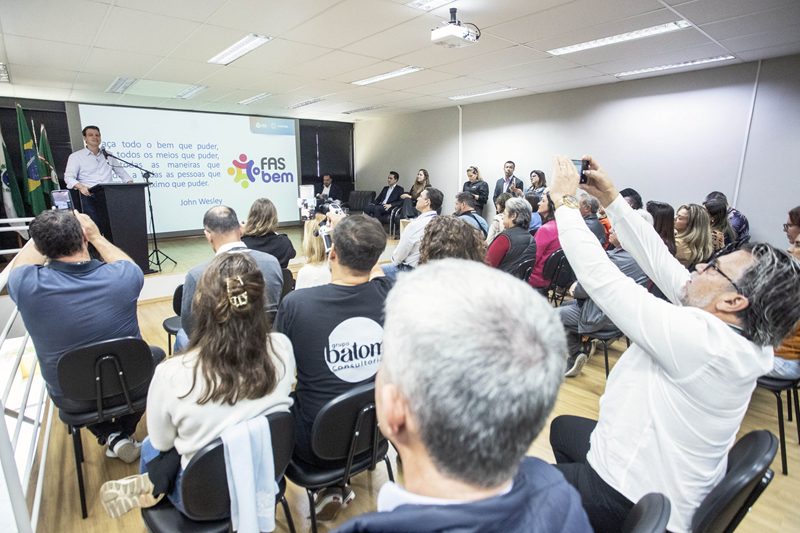 Prefeitura de Curitiba lança programa FAS o Bem e abre as portas para voluntariado na assistência social