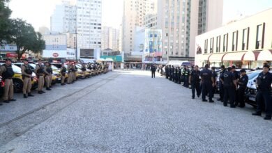 Operação Centro Seguro leva 110 guardas municipais e policiais militares à Praça Rui Barbosa